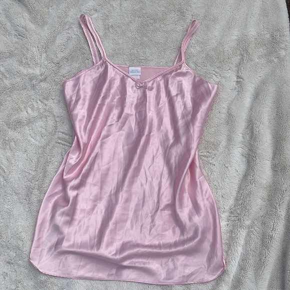 Secret Treasures Pink Satin Slip – Size XL | Romantic Lingerie | Vintage | - Picture 1 of 8
